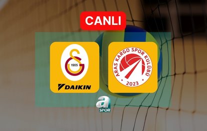 Galatasaray Daikin - Aras Kargo maçı saat kaçta? | CANLI