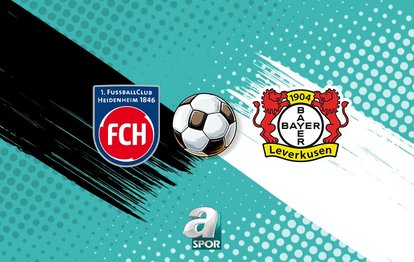 Heidenheim - Bayer Leverkusen maçı saat kaçta, hangi kanalda?